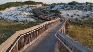 Smyrna Dunes Park boardwalk dunes Florida