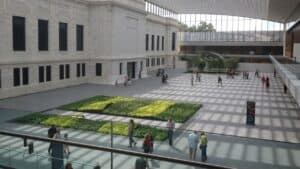 Cleveland Museum of Art exterior and interior galleries