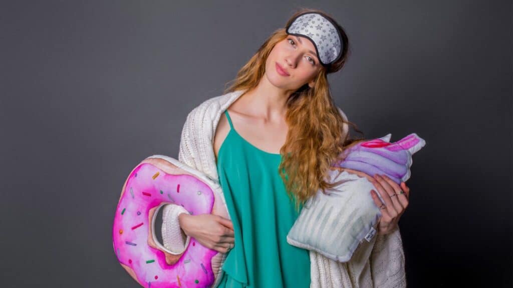 familiar items for better sleep when traveling
