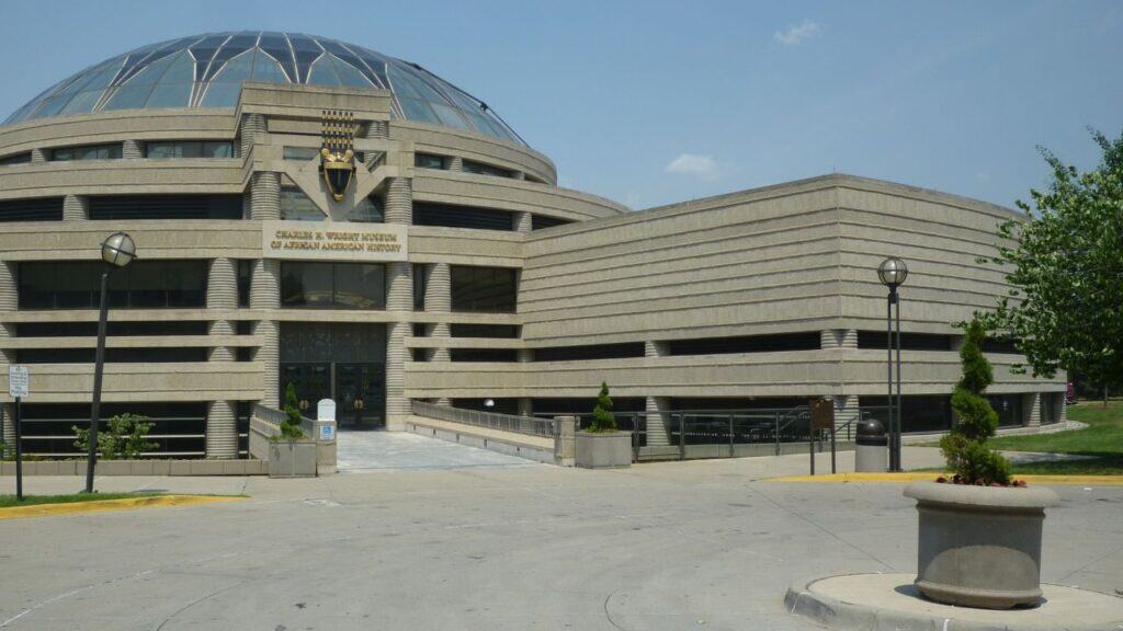 Charles H Wright Museum Detroit exterior