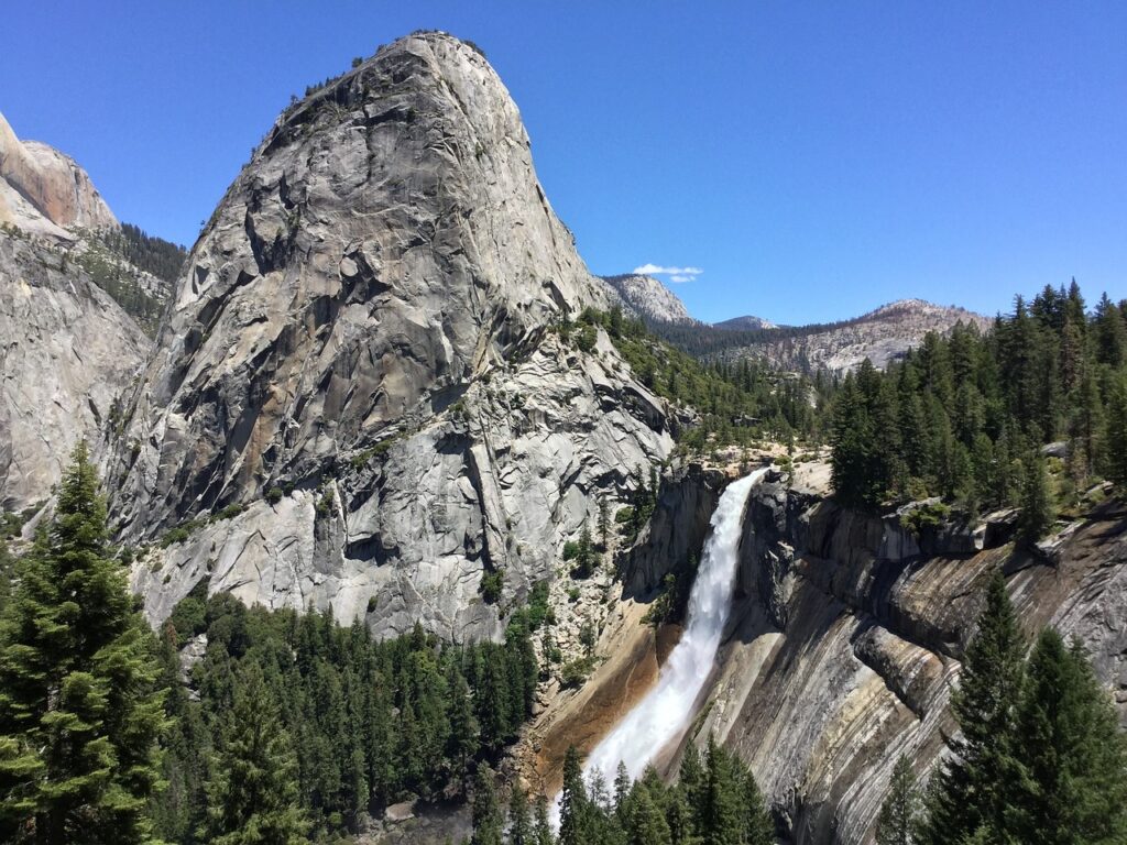 Vernal and Nevada Falls, California
