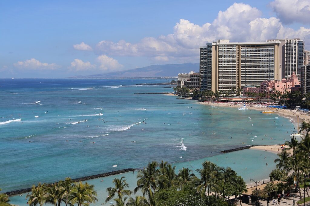 Waikiki Lagoon, Hawaii