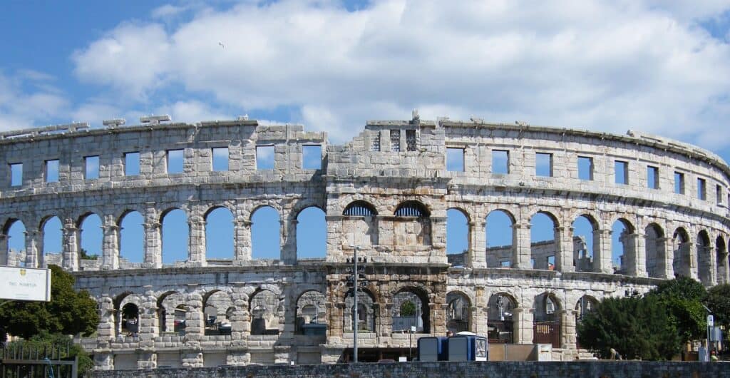 Pula, Croatia roman ruins