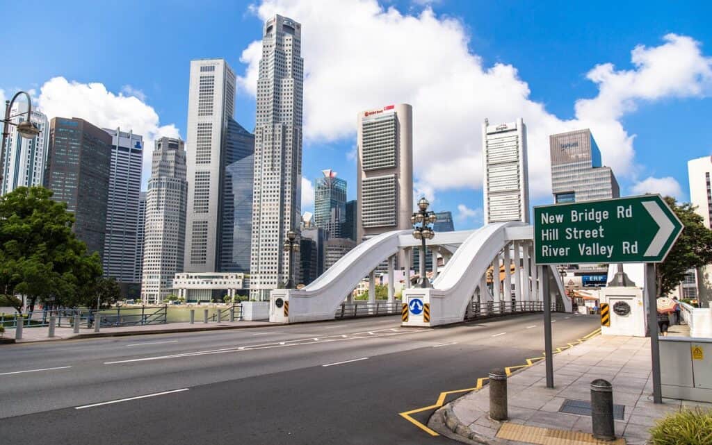 clean Singapore street