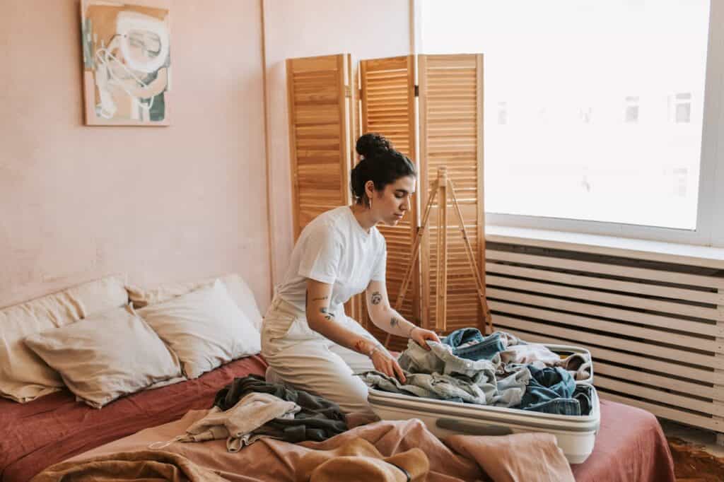 guest packing slowly
