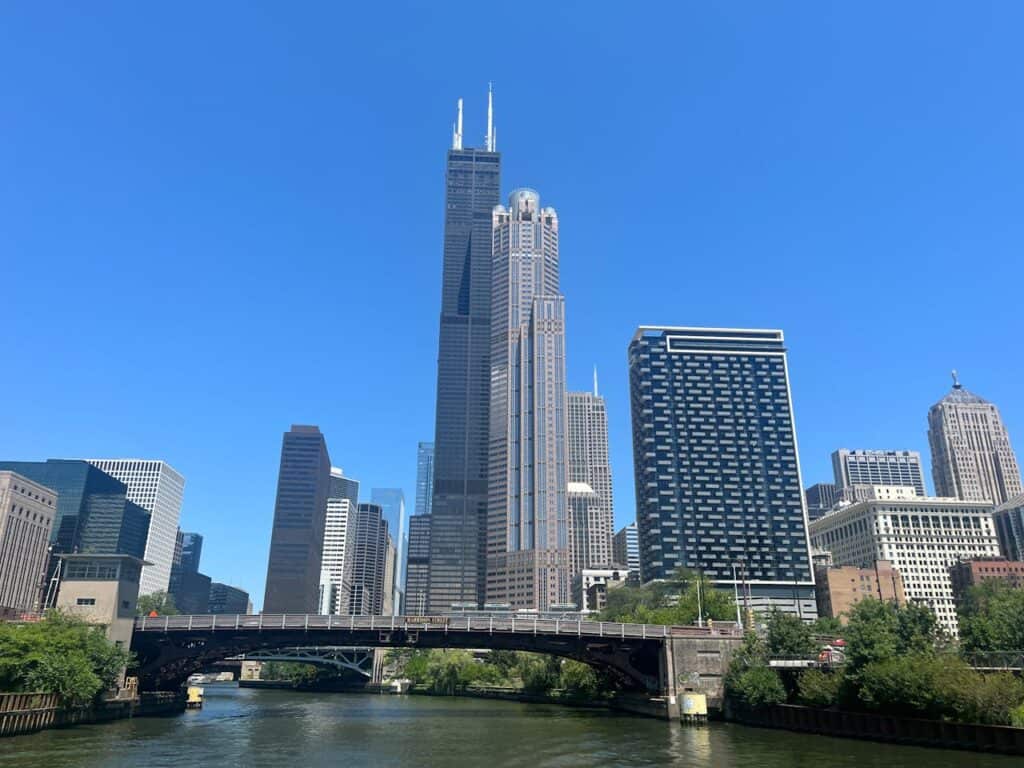 iconic river, chicago
