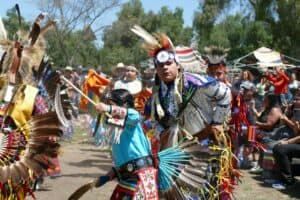 Jingle dress dance Native American powwow healing dance