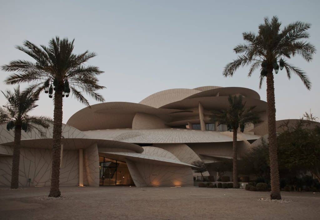 National Museum of Qatar desert rose architecture