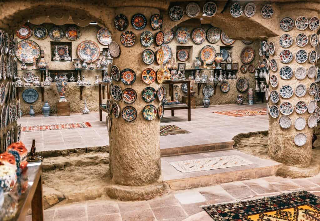 Avanos Hair Museum Turkey cave interior