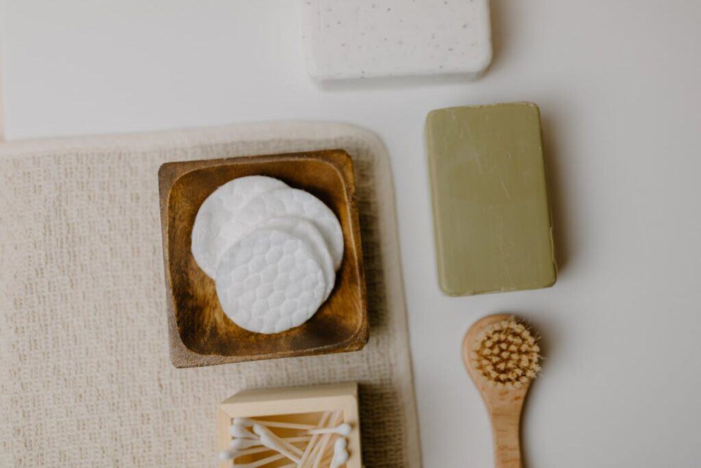 Biodegradable Soap and Towel