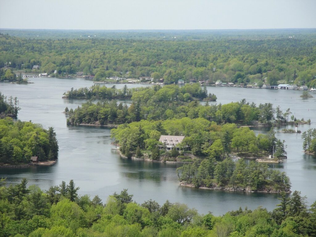 Thousand island, Island, River image. 
