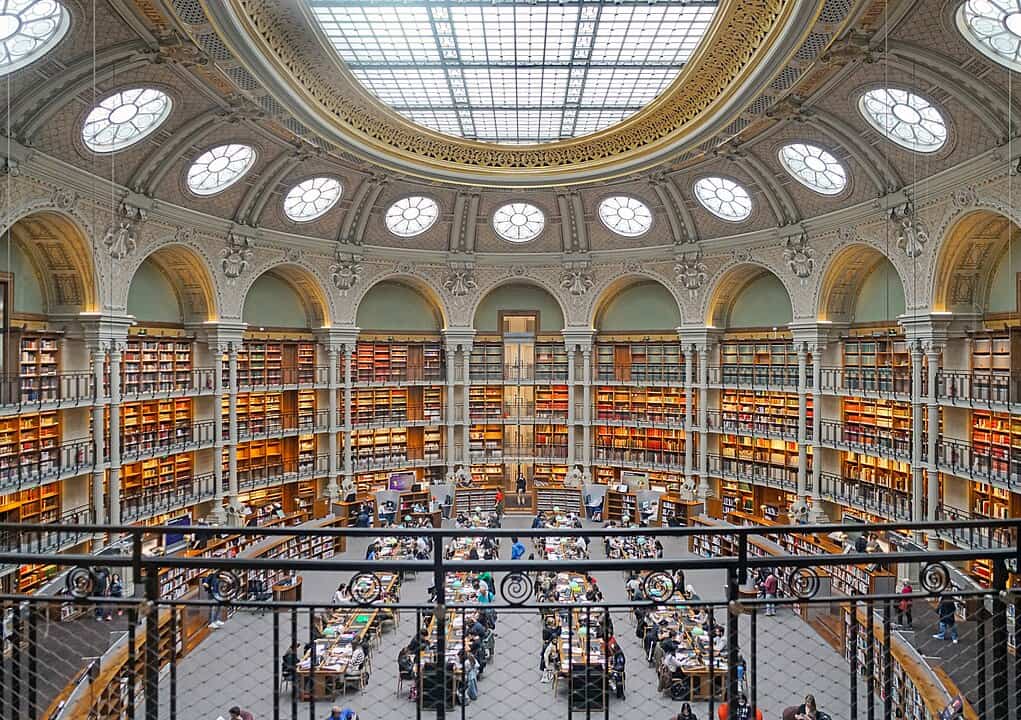 Museum Courtyard Microlibraries