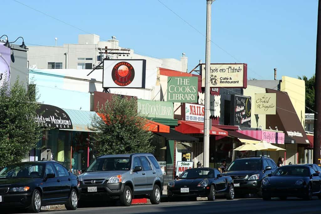 East 3rd Street, Arts District, Los Angeles, California