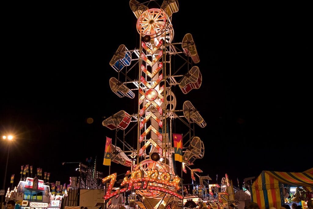 The Zipper Carnival Ride
