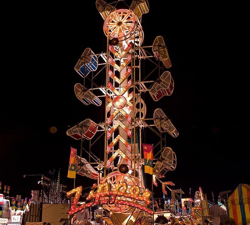 The Zipper Carnival Ride