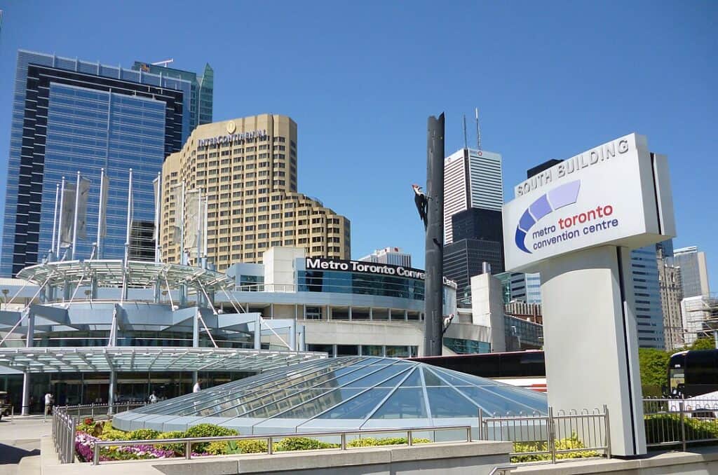 convention center exterior Toronto or Berlin