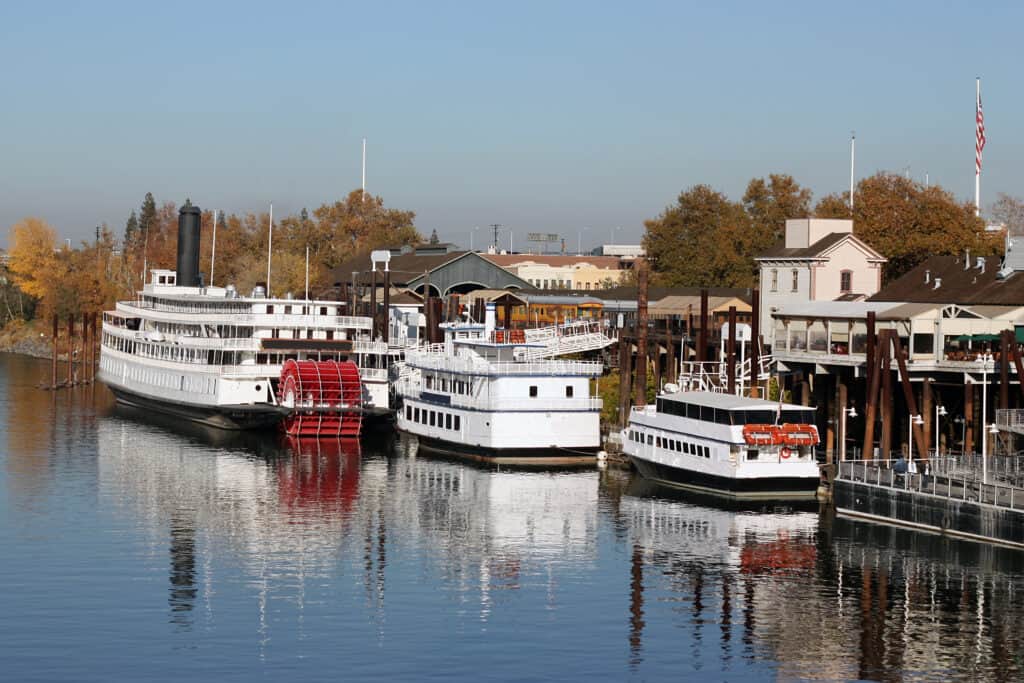 Old Sacramento Waterfront, California