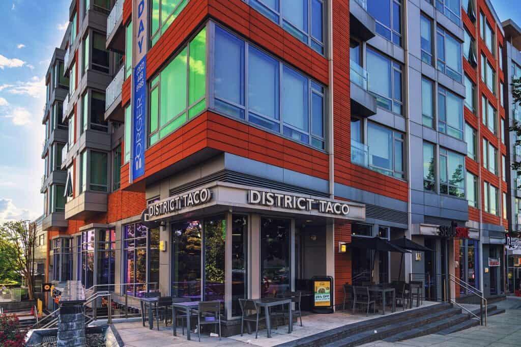 A District Taco restaurant 