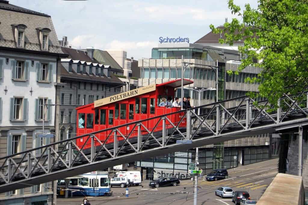  Ride the Polybahn Funicular
