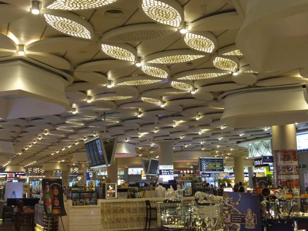 Chhatrapati Shivaji International Airport in Mumbai, India