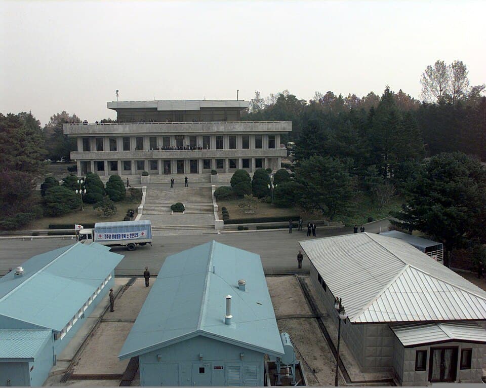 The Blue Buildings of Panmunjom