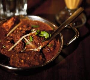 Phall curry Birmingham restaurant
