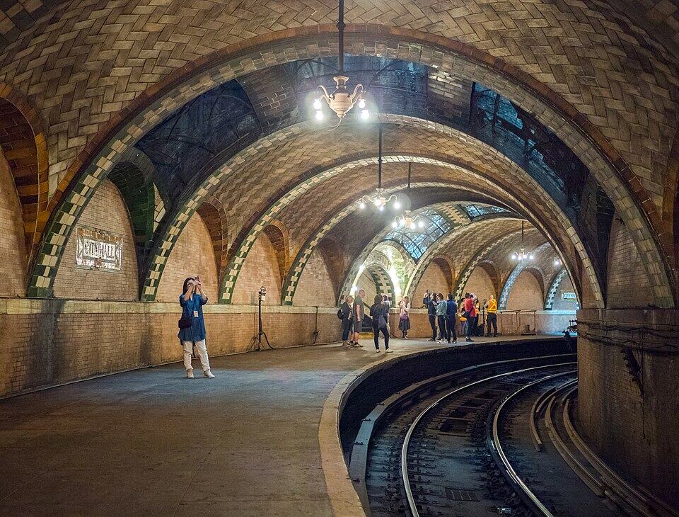 City Hall subway station in New York City