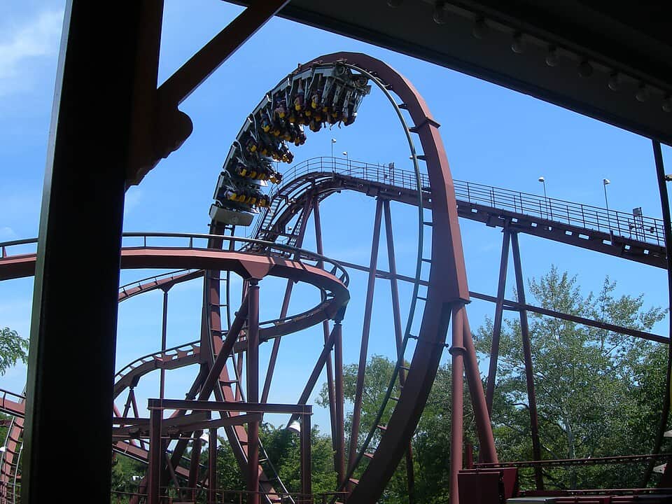 Stand-Up Roller Coasters, 1990s Era