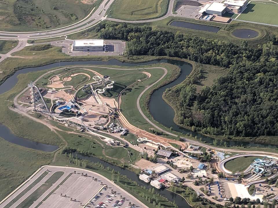 Verrückt water slide Schlitterbahn Kansas City