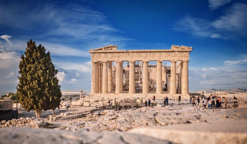 Capital city of Athens, Greece