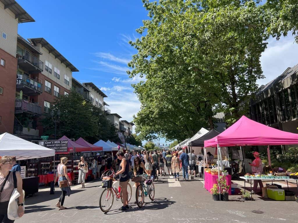 Sunday Farmers Market in Vancouver, Washington