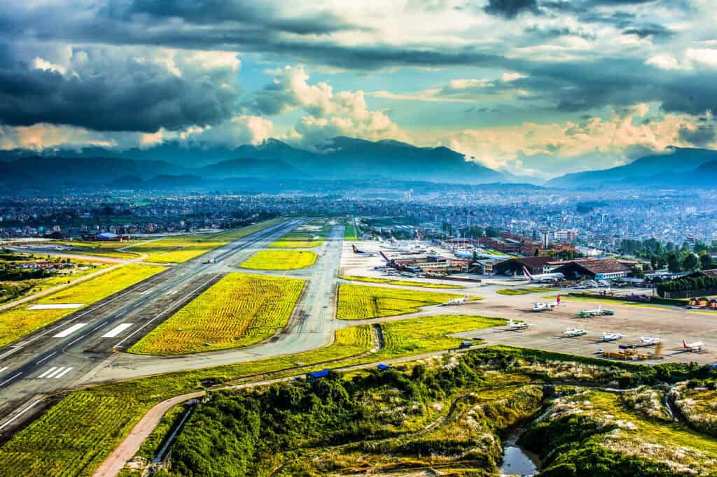 Tribhuvan International Airport, Nepal