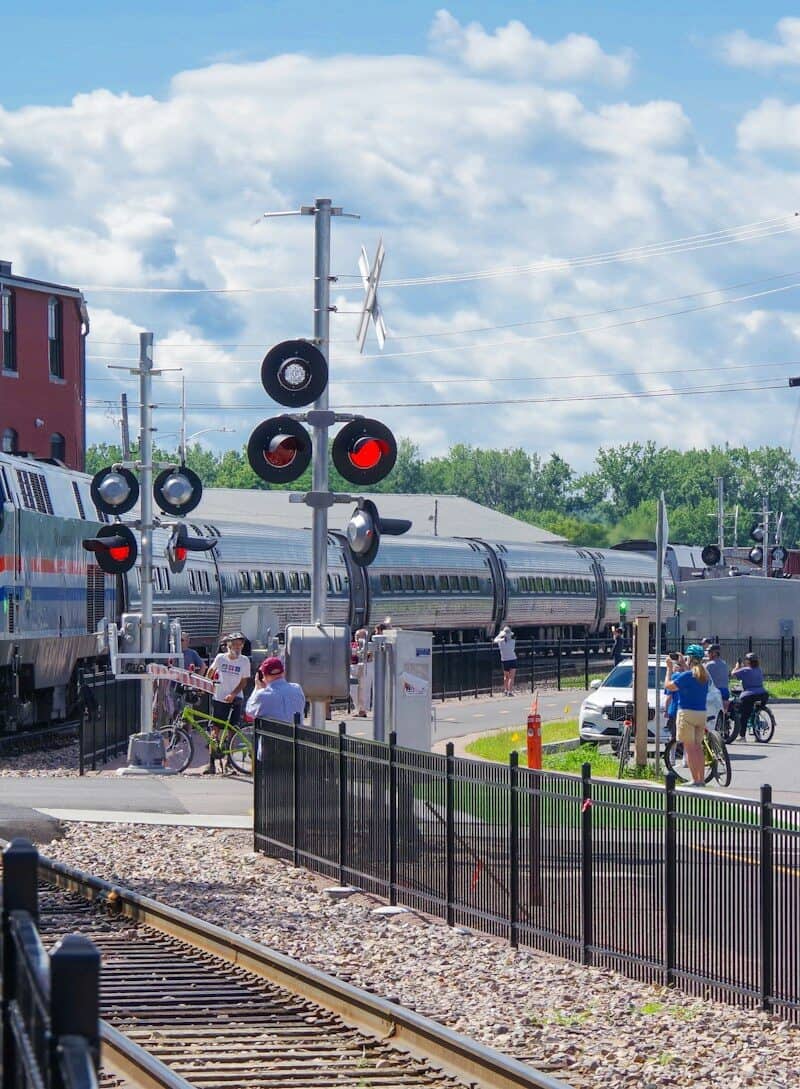 Amtrak train