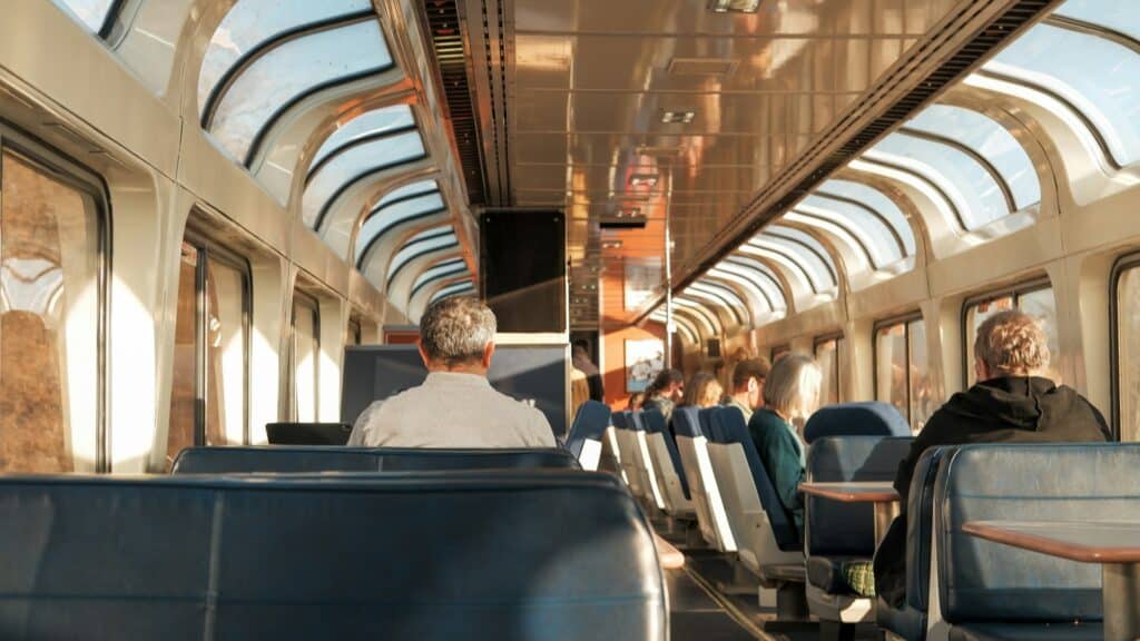 Amtrak train