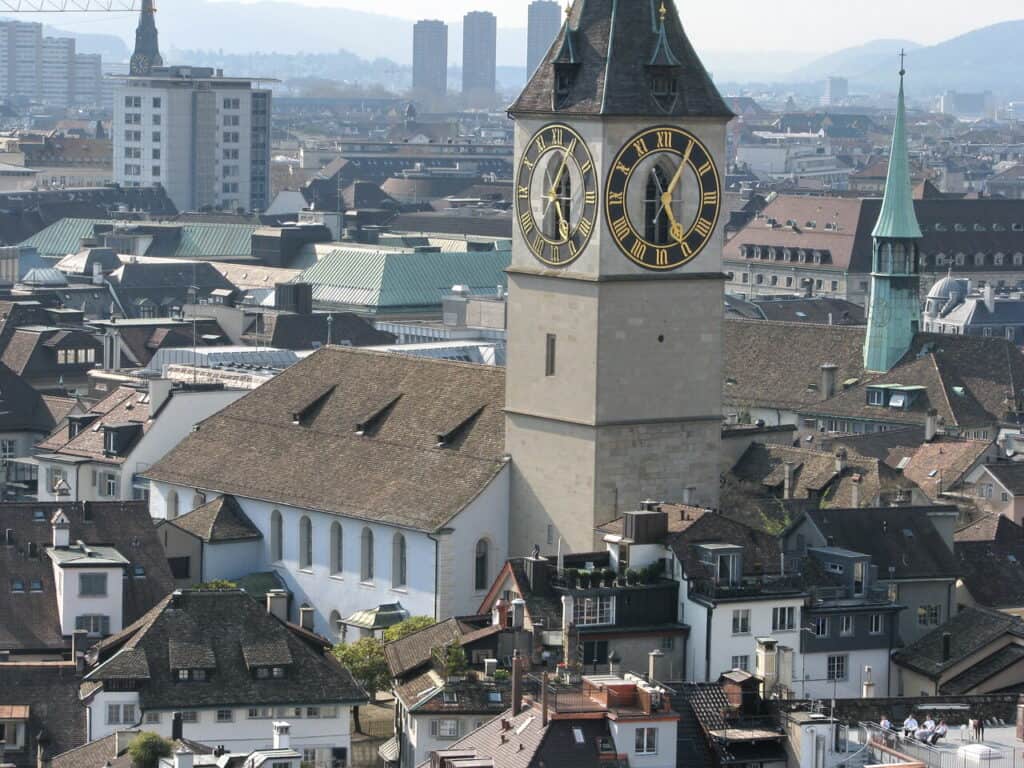 St. Peter’s Church clock tower