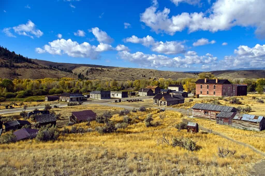 Bannack townsite, Bannack state park, Bannack image.
