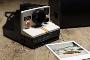 instant photo printer travel moments table