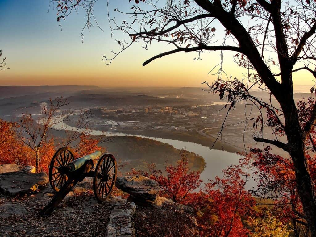 Chattanooga, Tennessee, City image.