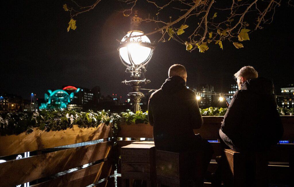 Rooftop bar in Zurich West