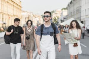 small group walking tour with local guide market stops”