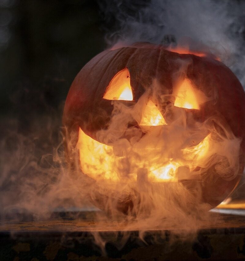 Punkie Night Somerset swede lantern parade villagers