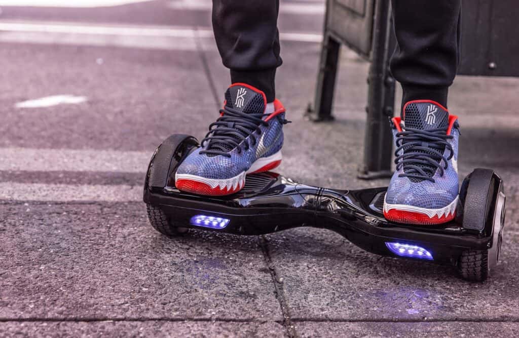 Hoverboard, E-board, Bikes image.