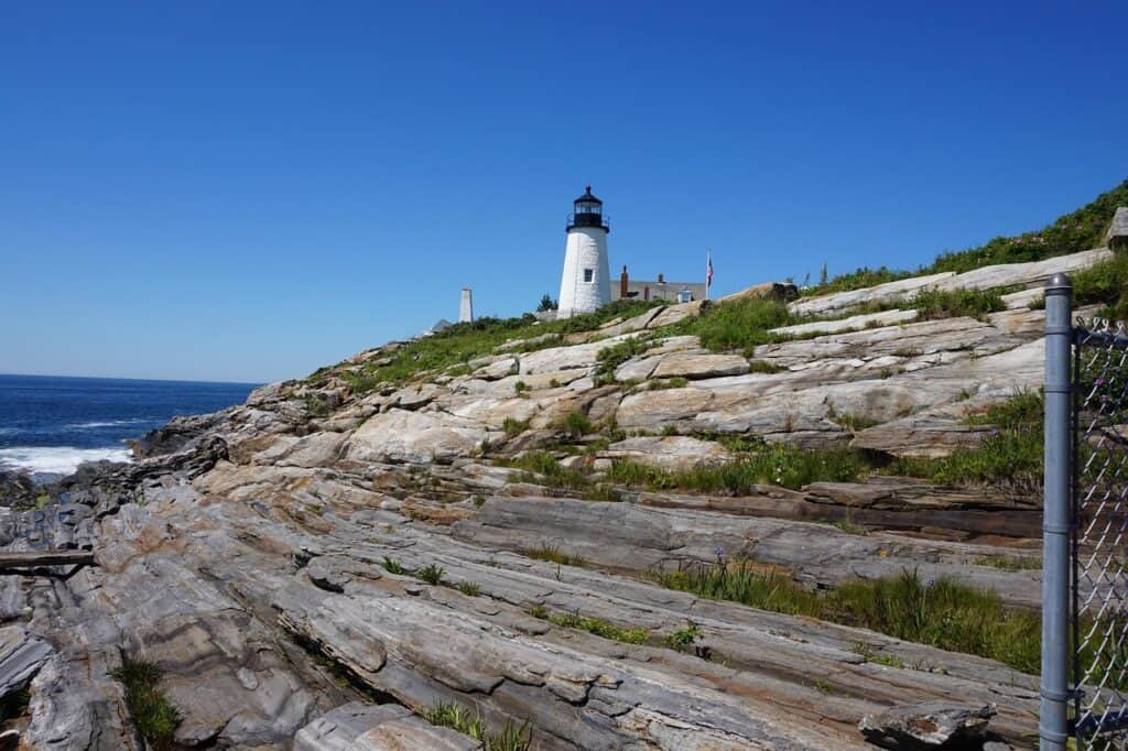 Rockland Breakwater, Maine, USA
