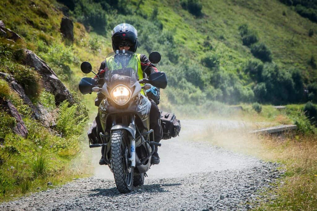 Adventure motorcycle