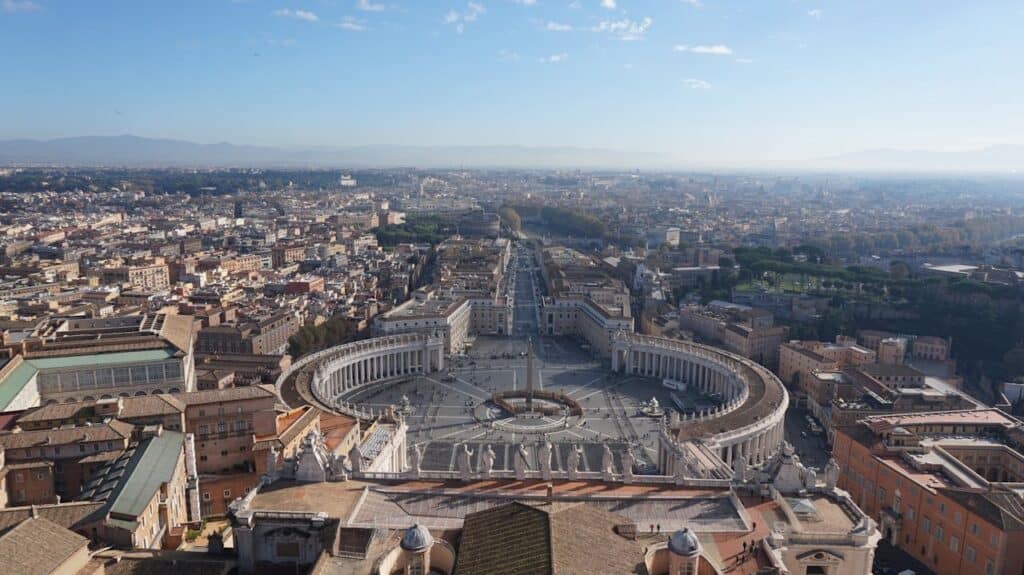 Exit path from Sistine Chapel toward St. Peter’s Basilica