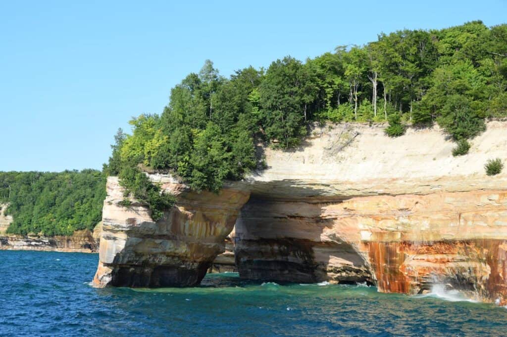 Lake Superior at Pictured Rocks, Michigan