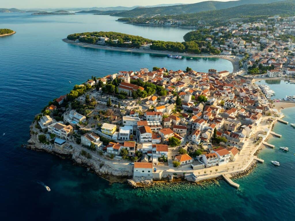 Kaštela Croatia seaside bay Dalmatia