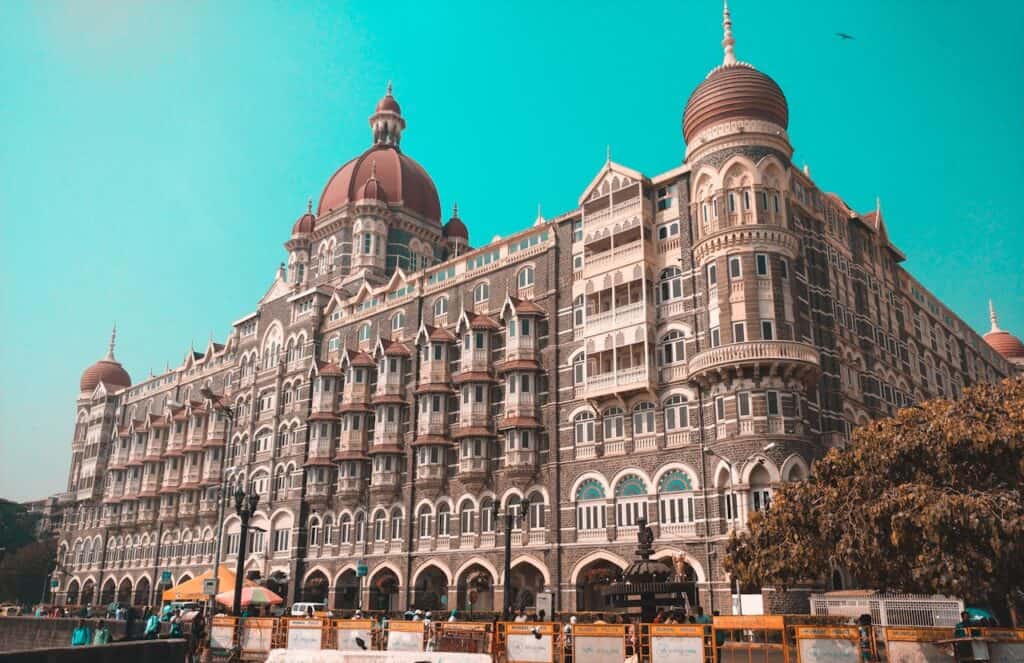 Facade of Taj Mahal Palace
