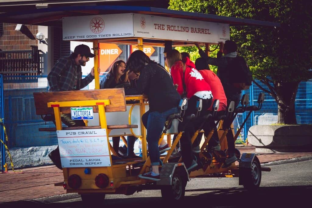 Pub Crawls And Street Drinking Promos