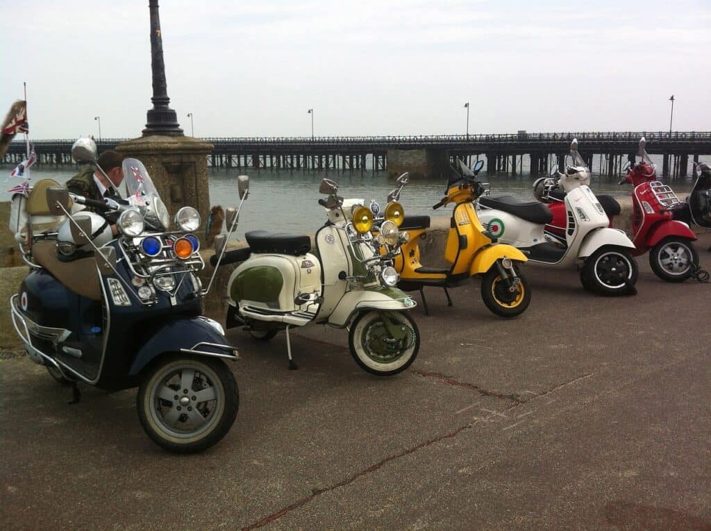 Scooters, bikes, or cars return on time